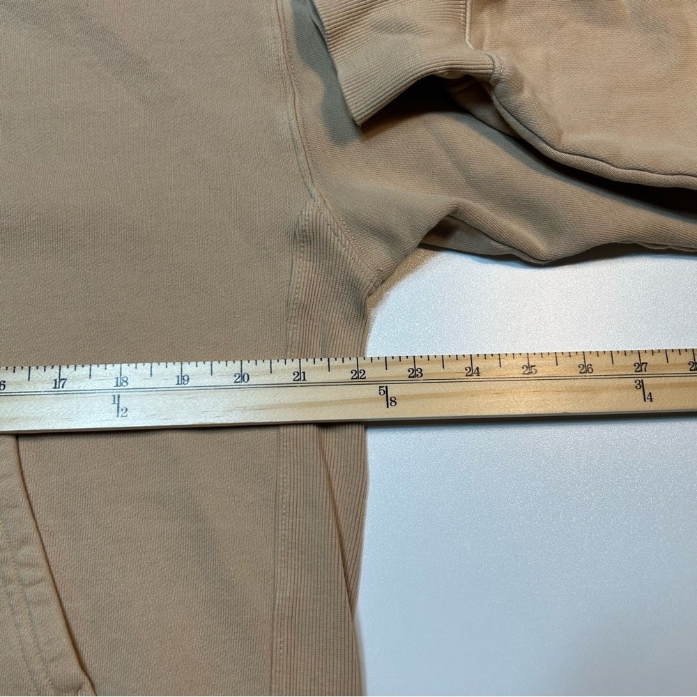 Tna Aritzia Cozy Fleece Boyfriend Hoodie Beige Tan Modern Taupe - Picture 5 of 8